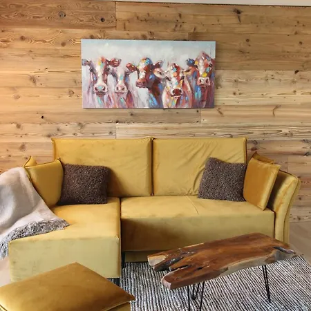 Kuh Heimat - Bergblick - Terrasse