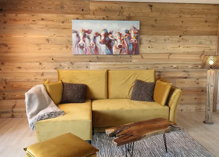 Kuh Heimat - Bergblick - Terrasse