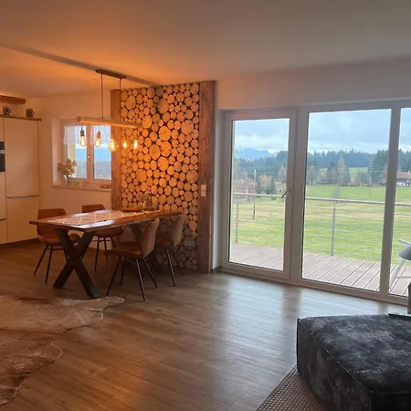 Appartement Kuh Heimat - Bergblick - Terrasse